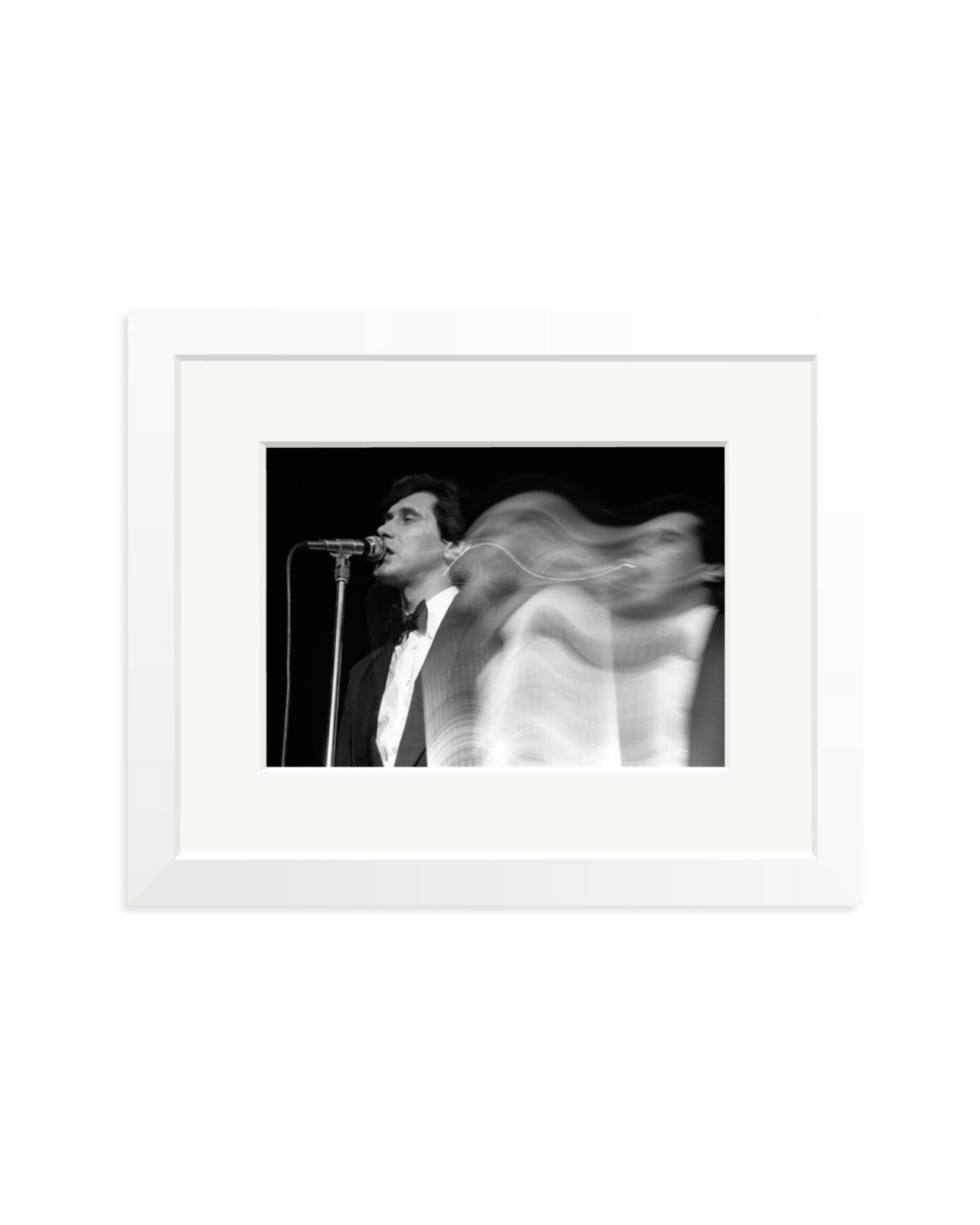 Bryan Ferry Portrait White / Small