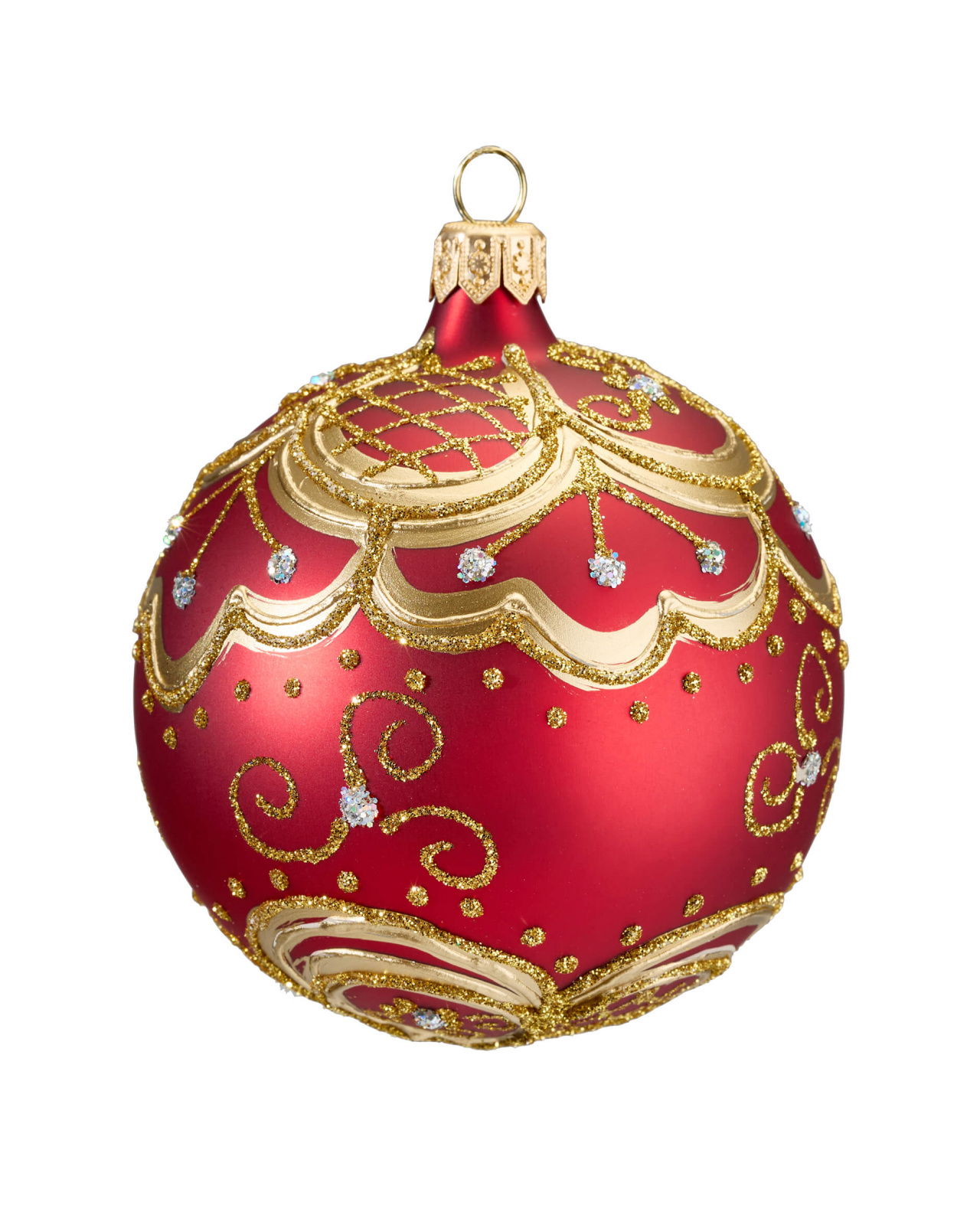 Lux Melia julkula vinröd 8cm