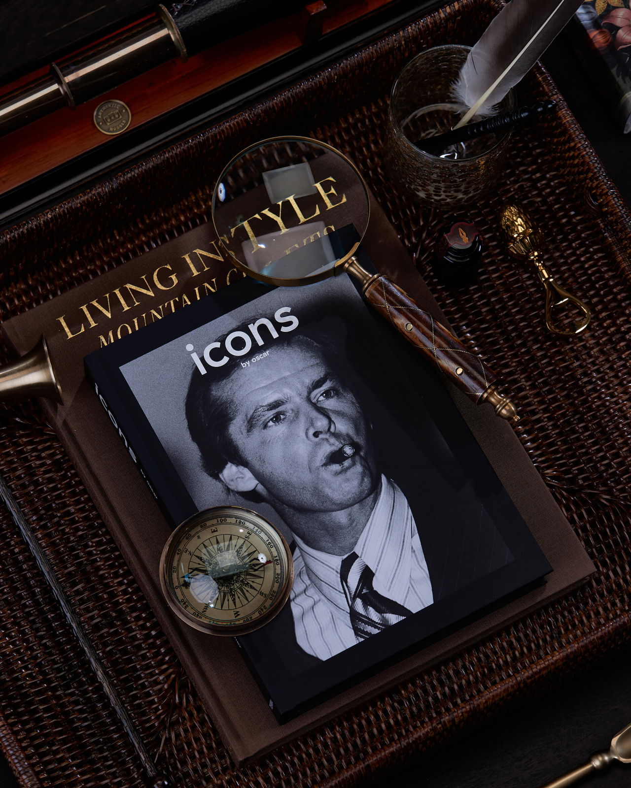 Ekollon flasköppnare mässing