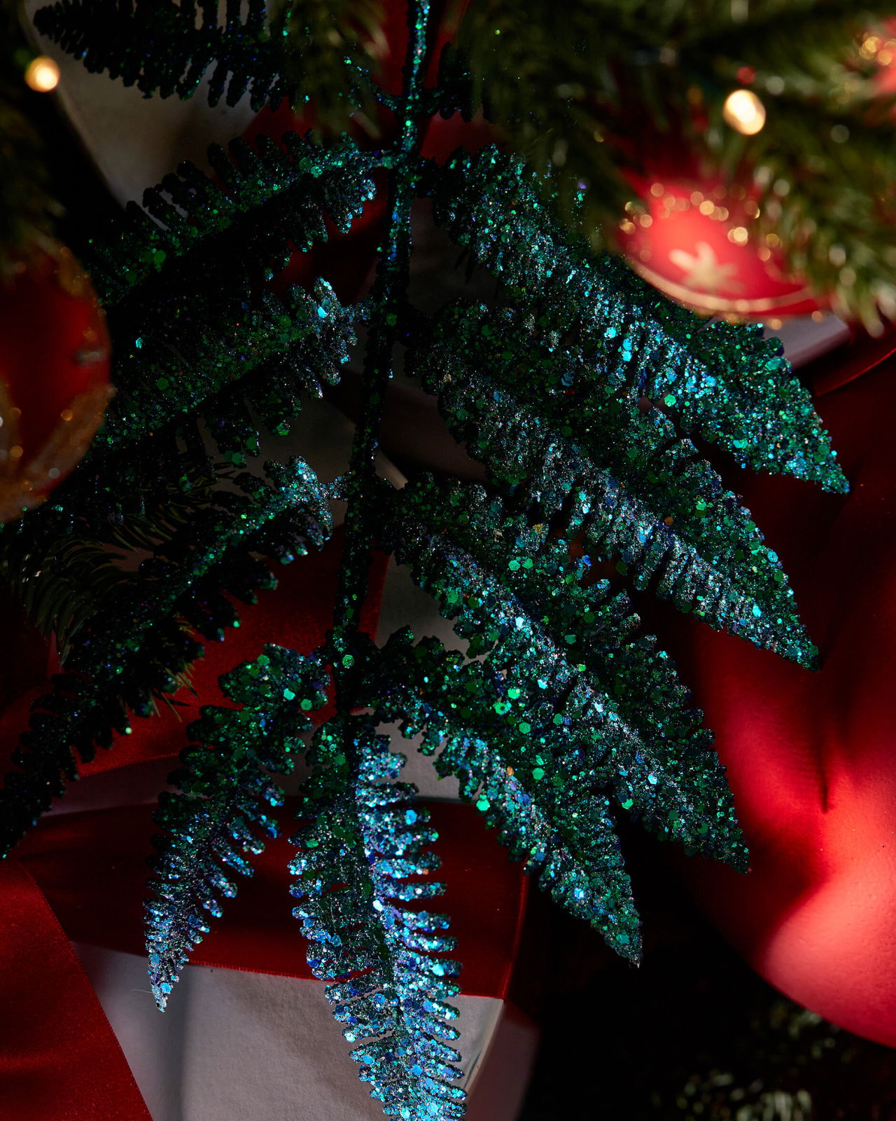 Noemi Branch Christmas Decoration Blue/Green