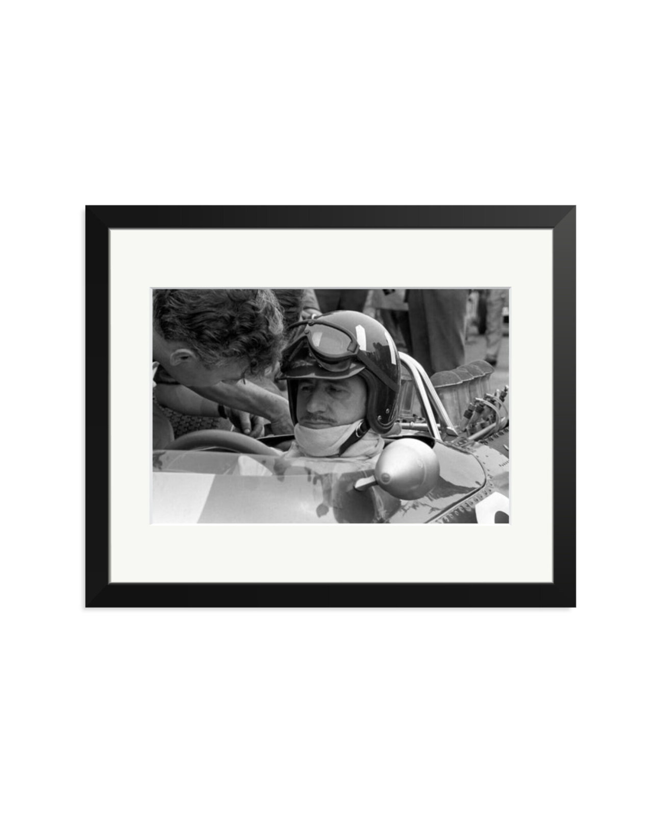 Graham Hill and Keith Duckworth Black / Medium