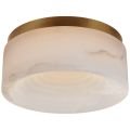 Otto Small Flush Mount Antique-Burnished Brass