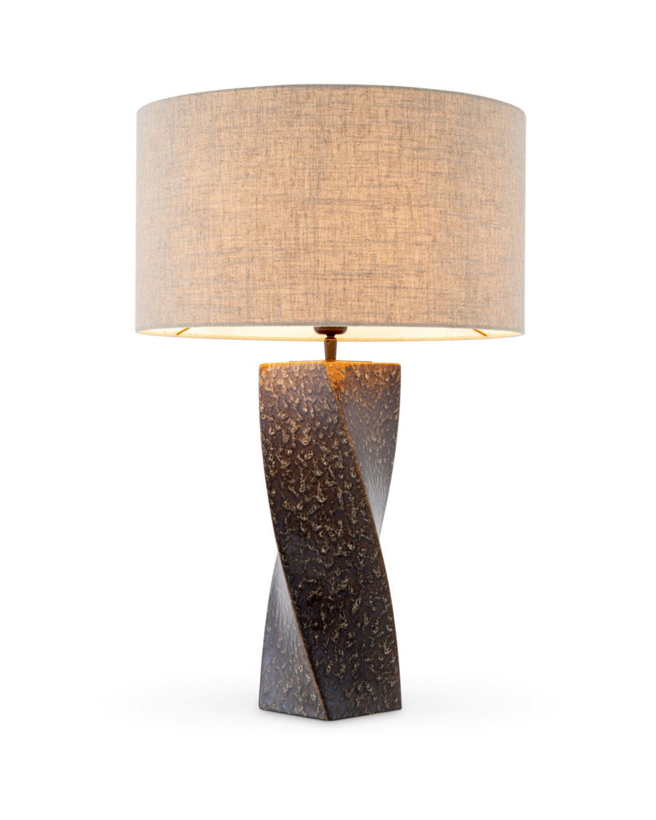 Camelia tischlampe braun