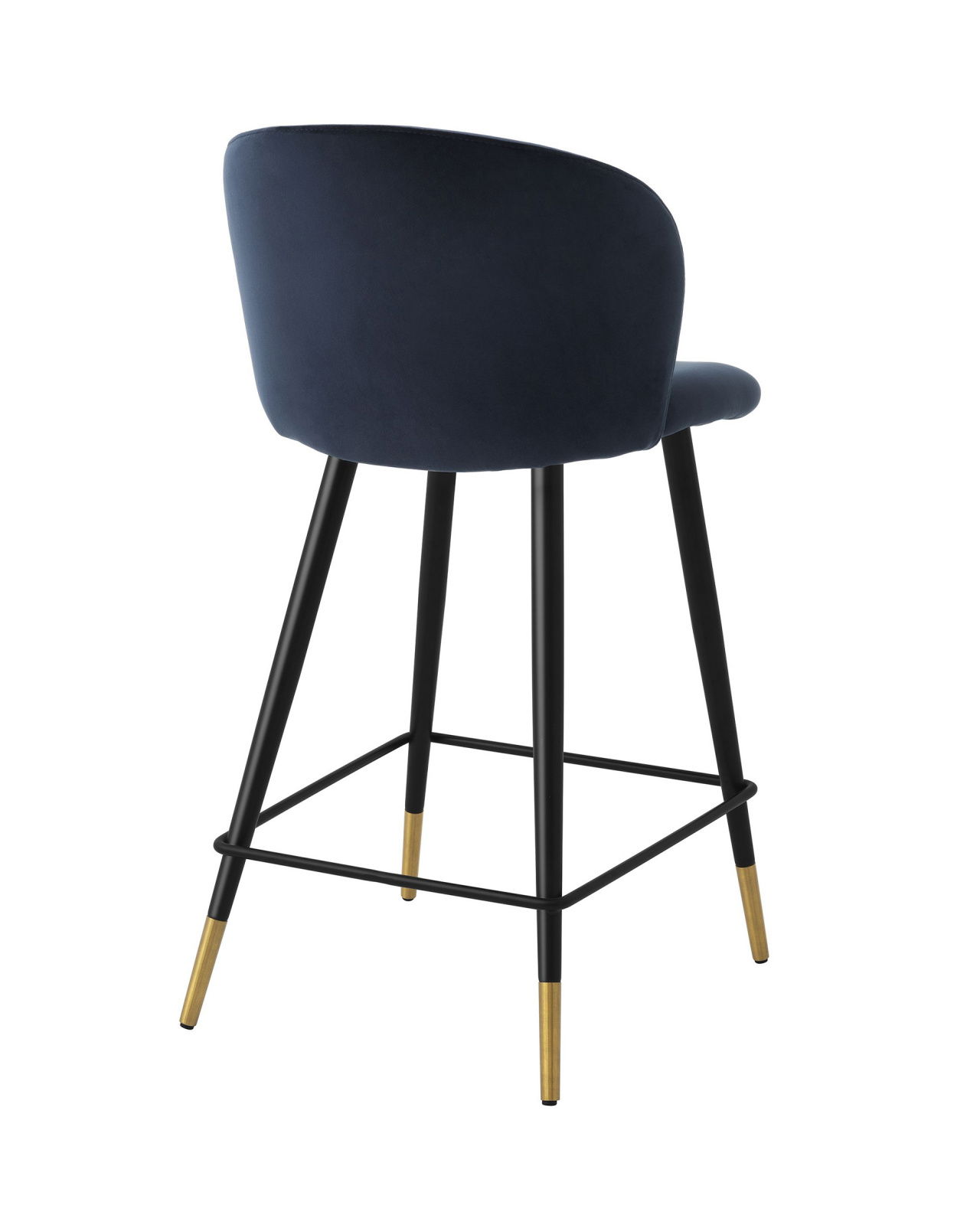 Volante barstol savona midnight blue velvet