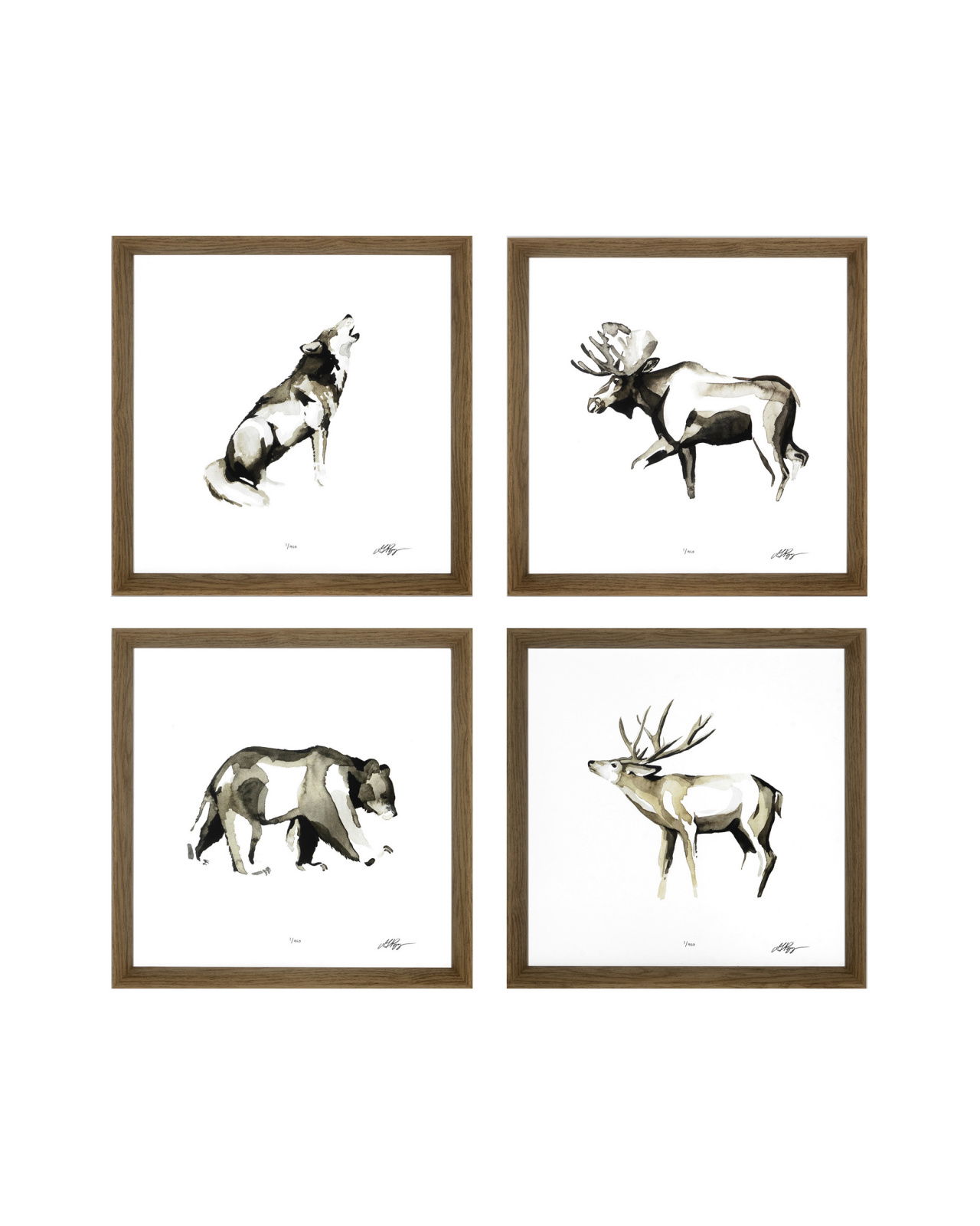 Woodlands (Set of 4)