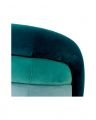 Novelle Swivel Chair savona sea green velvet