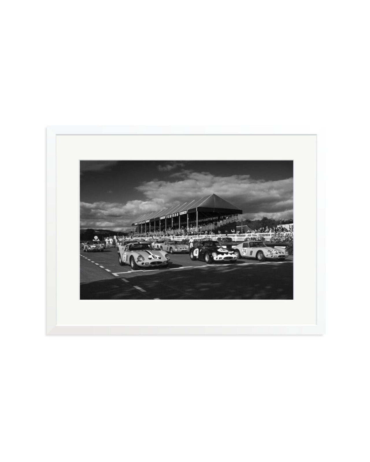 Ferarri 250 GTO's White / XL