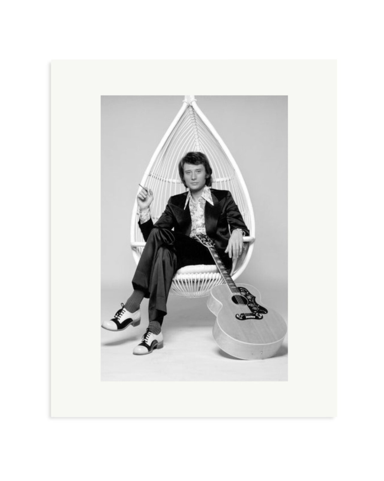 Johnny and his Guitar Print Only / Medium
