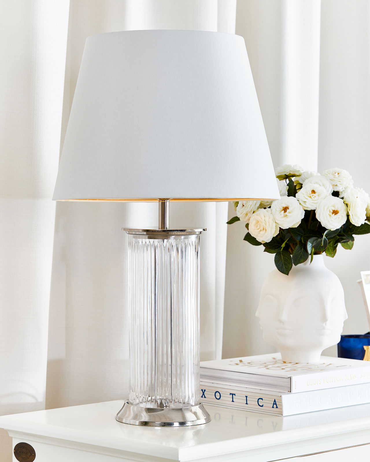 Ludlow lampskärm vit