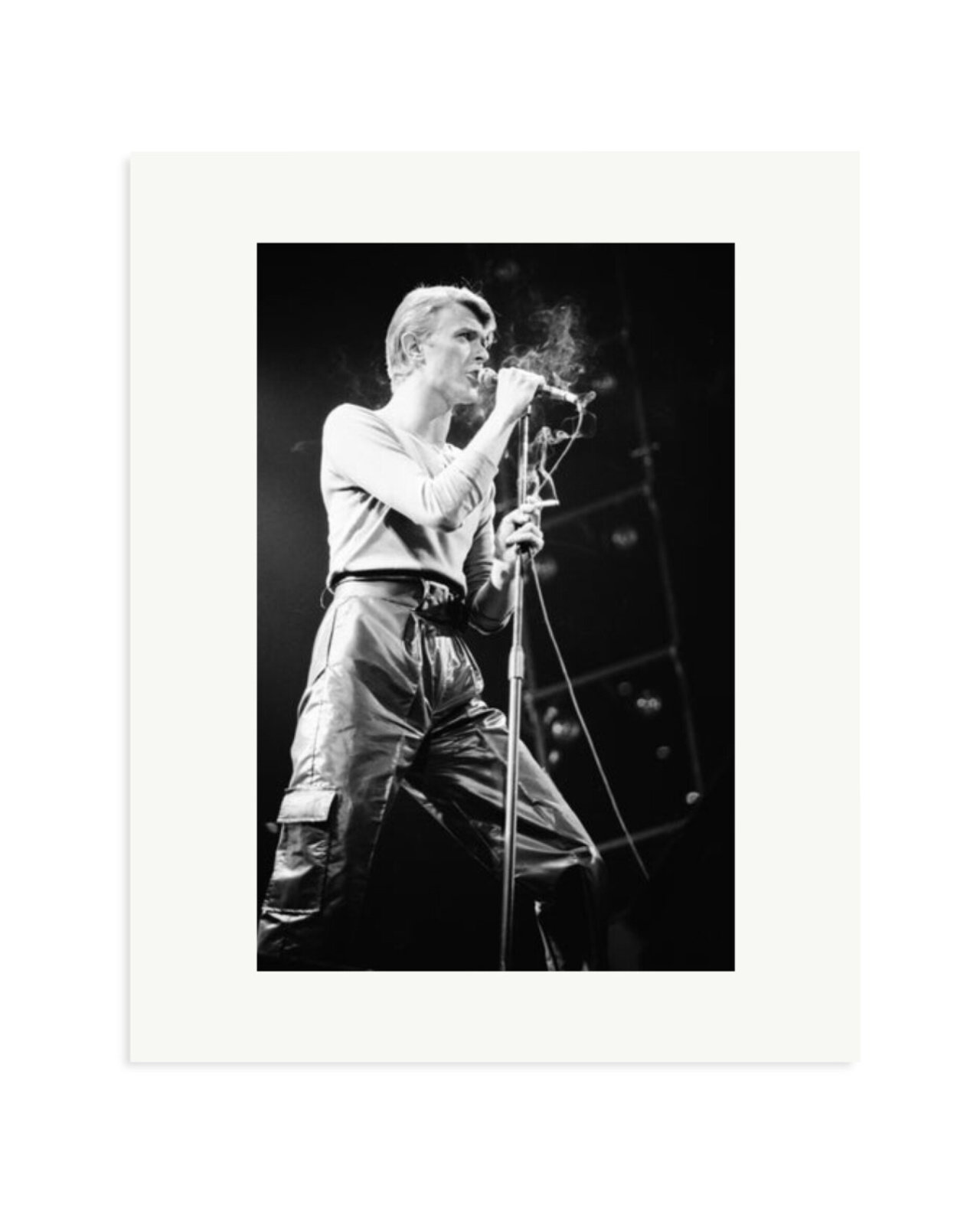 Smoking Bowie, 1978 Print Only / Medium