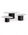 Zane salontafel zwart 3-delig