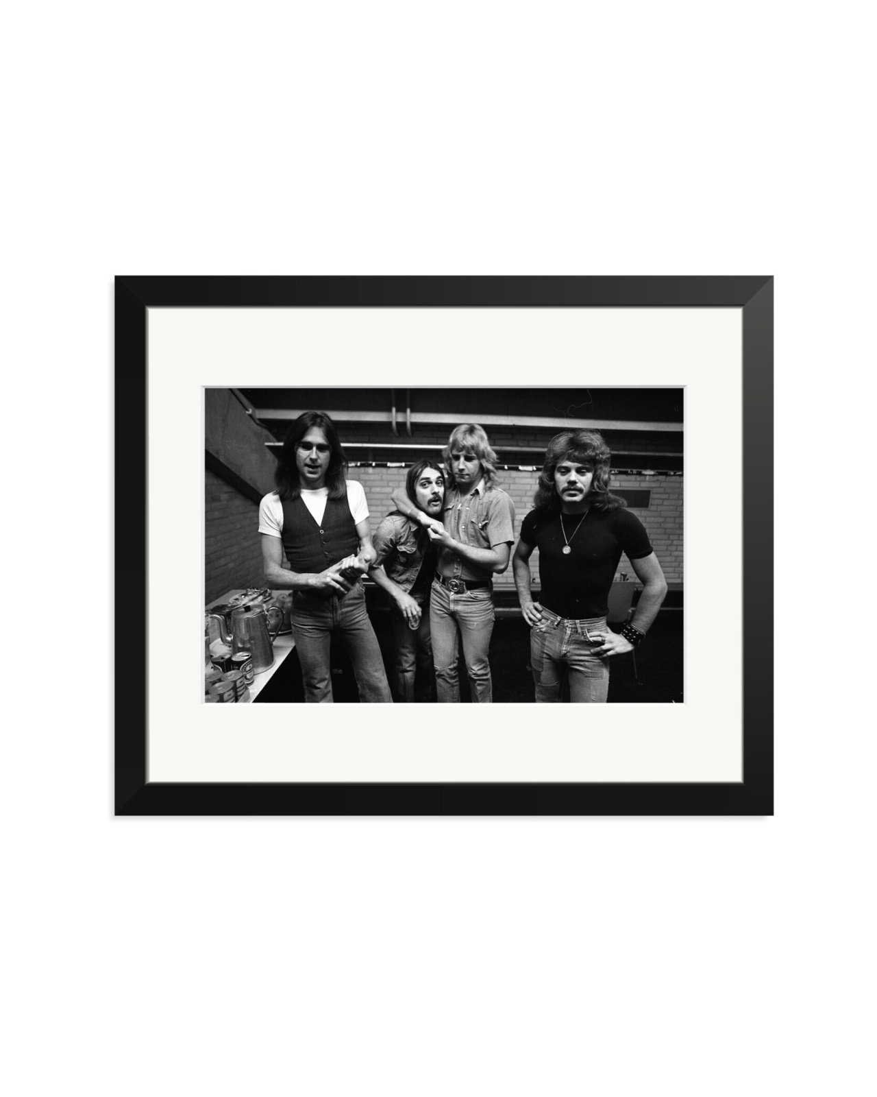 Status Quo Backstage in Amsterdam Black / Medium