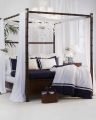 St. Barts four-poster bed bamboo