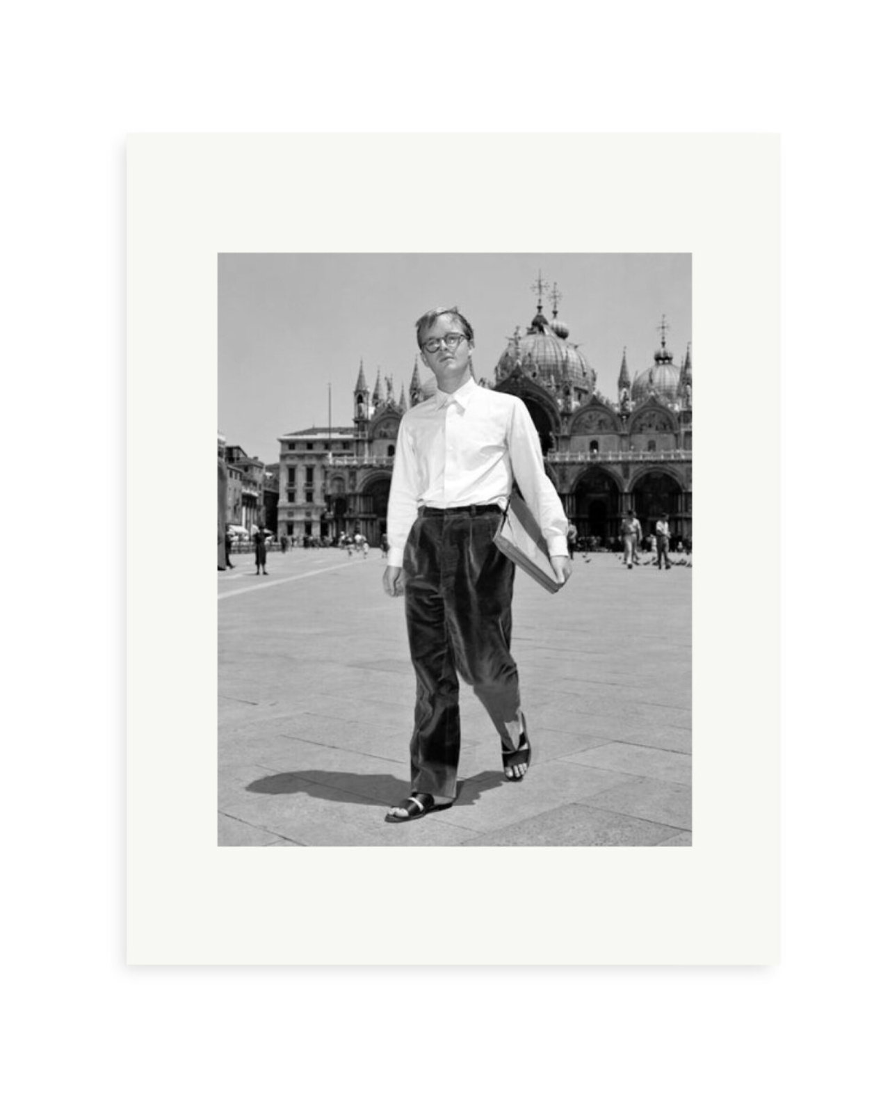 Walking in the Piazza San Marco Print Only / Small