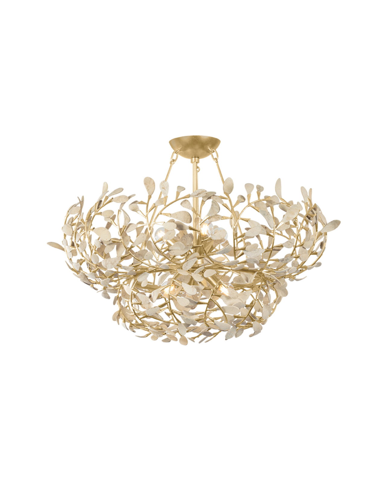 Maybrook lysekrone vintage gold