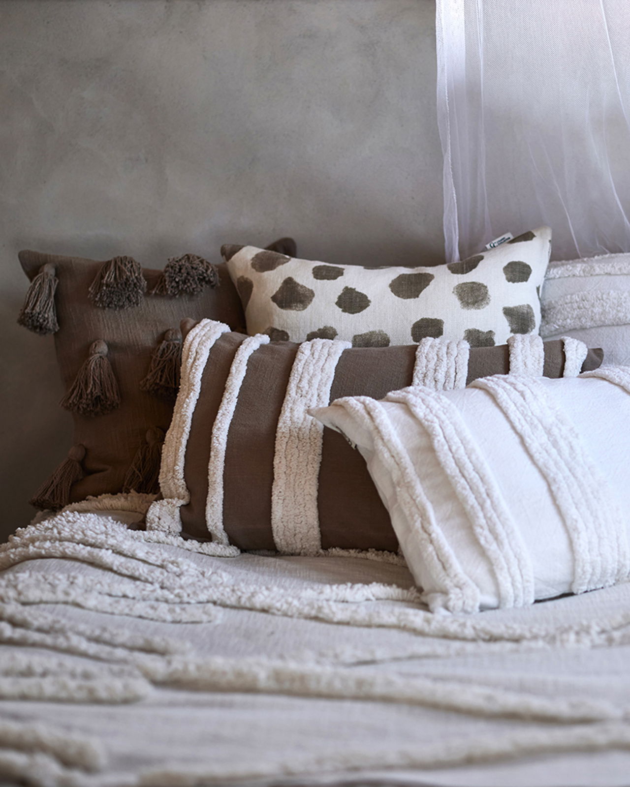 Lanka-tyynynpäällinen valkoinen OUTLET