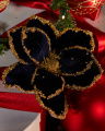 Edmund Flower Christmas Decoration Blue