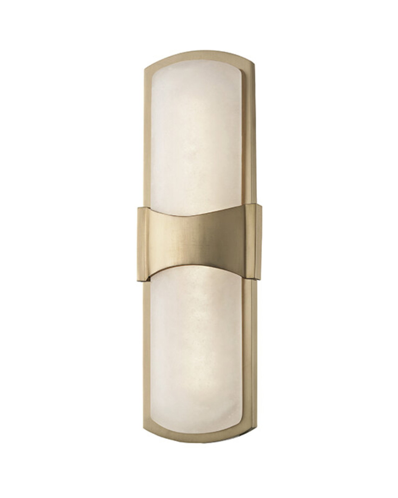 Valencia vegglampe i antikk messing