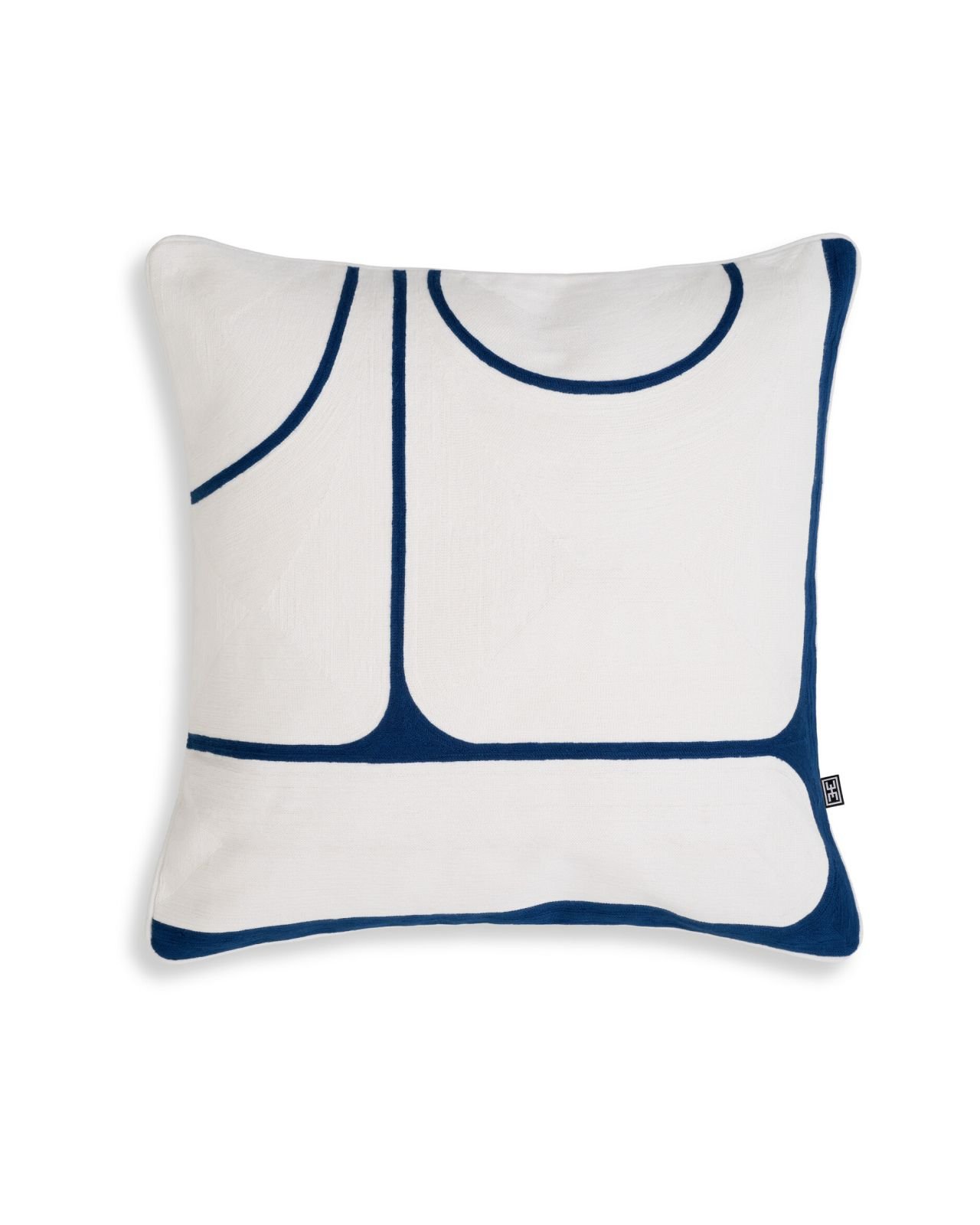 Sabrosa Cushion white blue