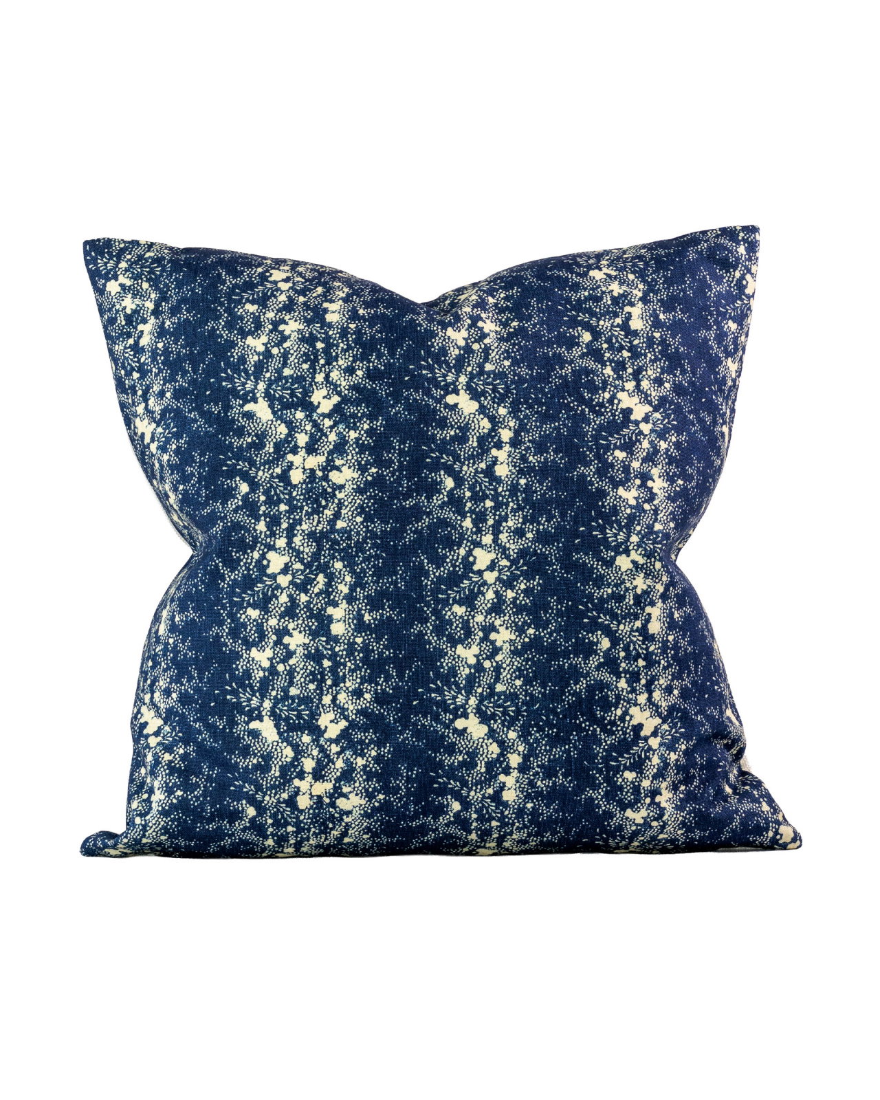Barnacle Stripe cushion cover, dark blue