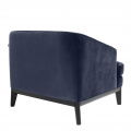 Chair Monterey Savona midnight blue velvet