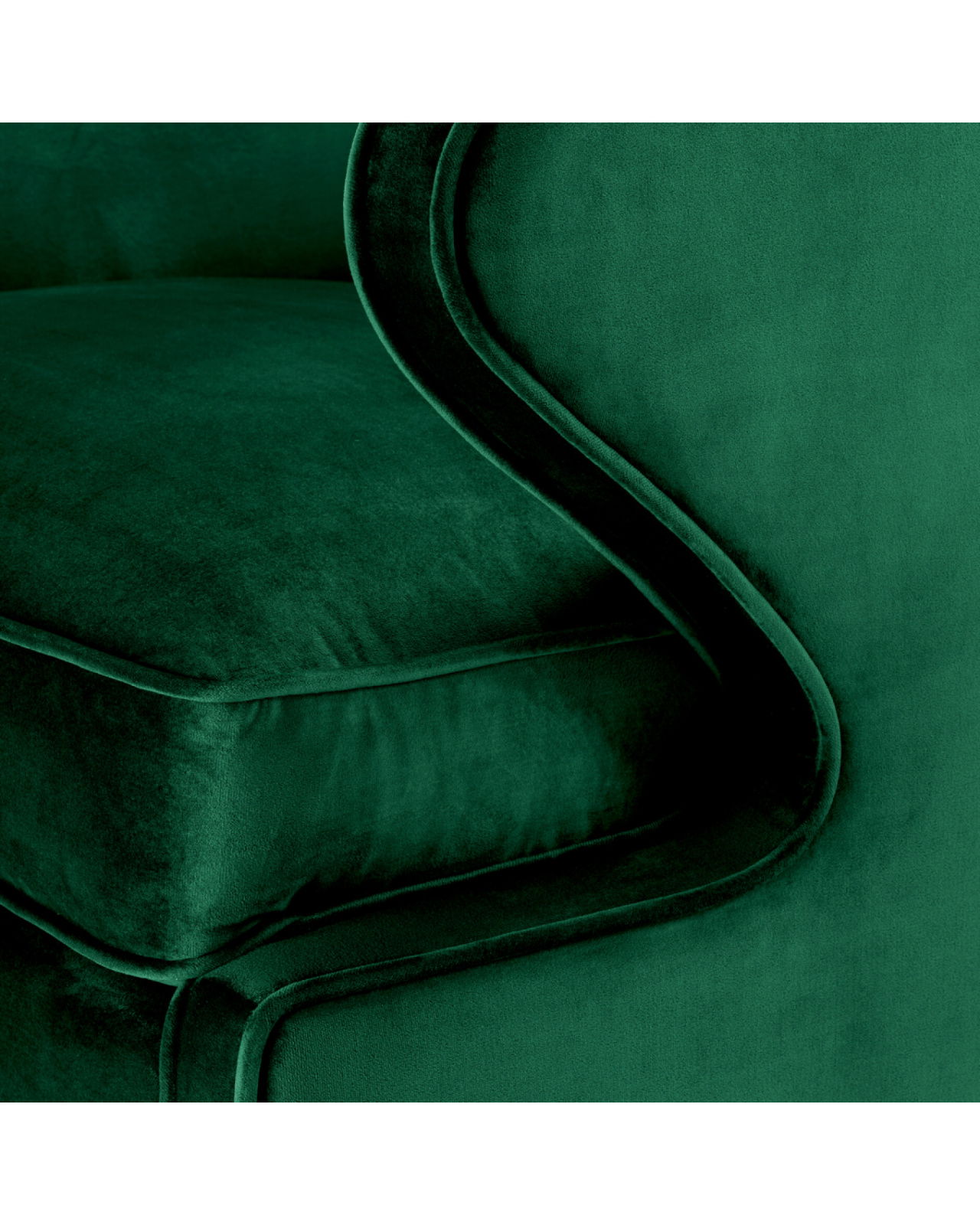 Dorset fåtölj roche green velvet OUTLET