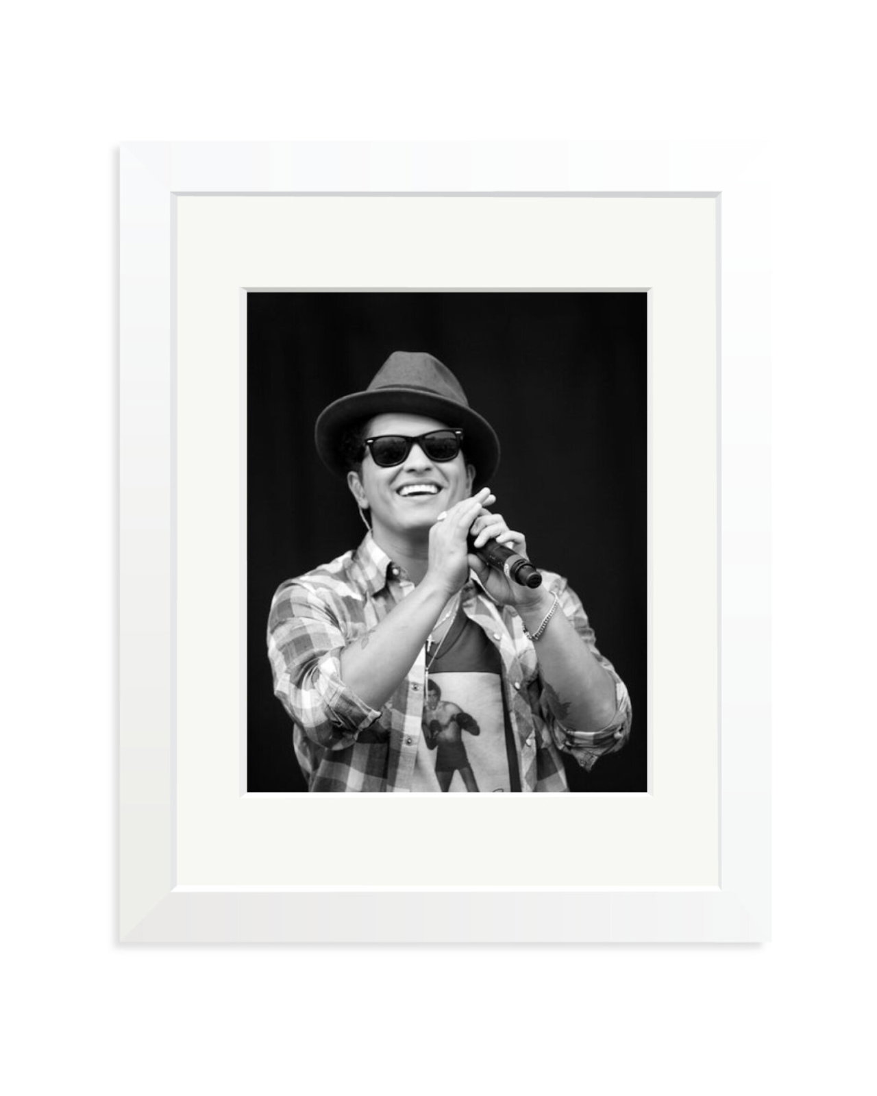 Bruno Mars at V Festival White / Small