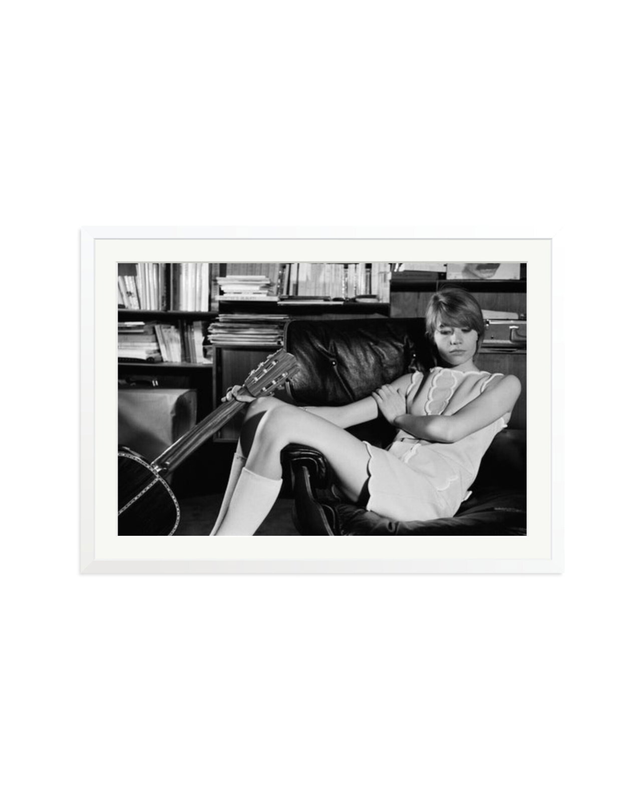 Francoise Hardy at Home White / XXL