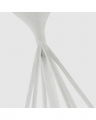 Alberto Small Low Ceiling Chandelier Plaster White