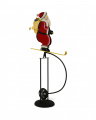 Skiing Santa Decoration