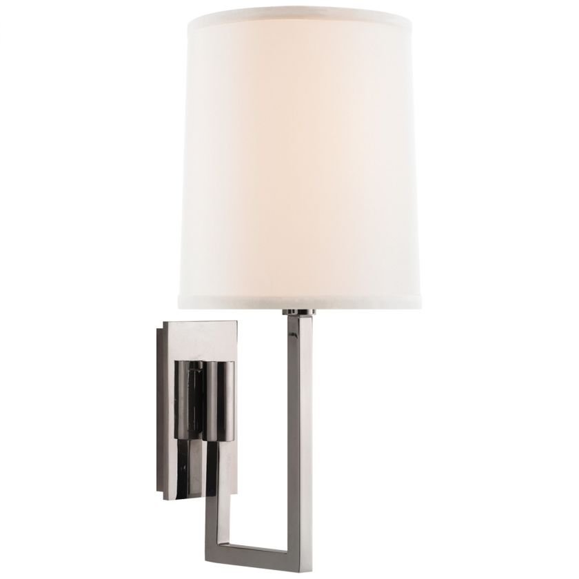 Aspect Library Sconce Soft Silver