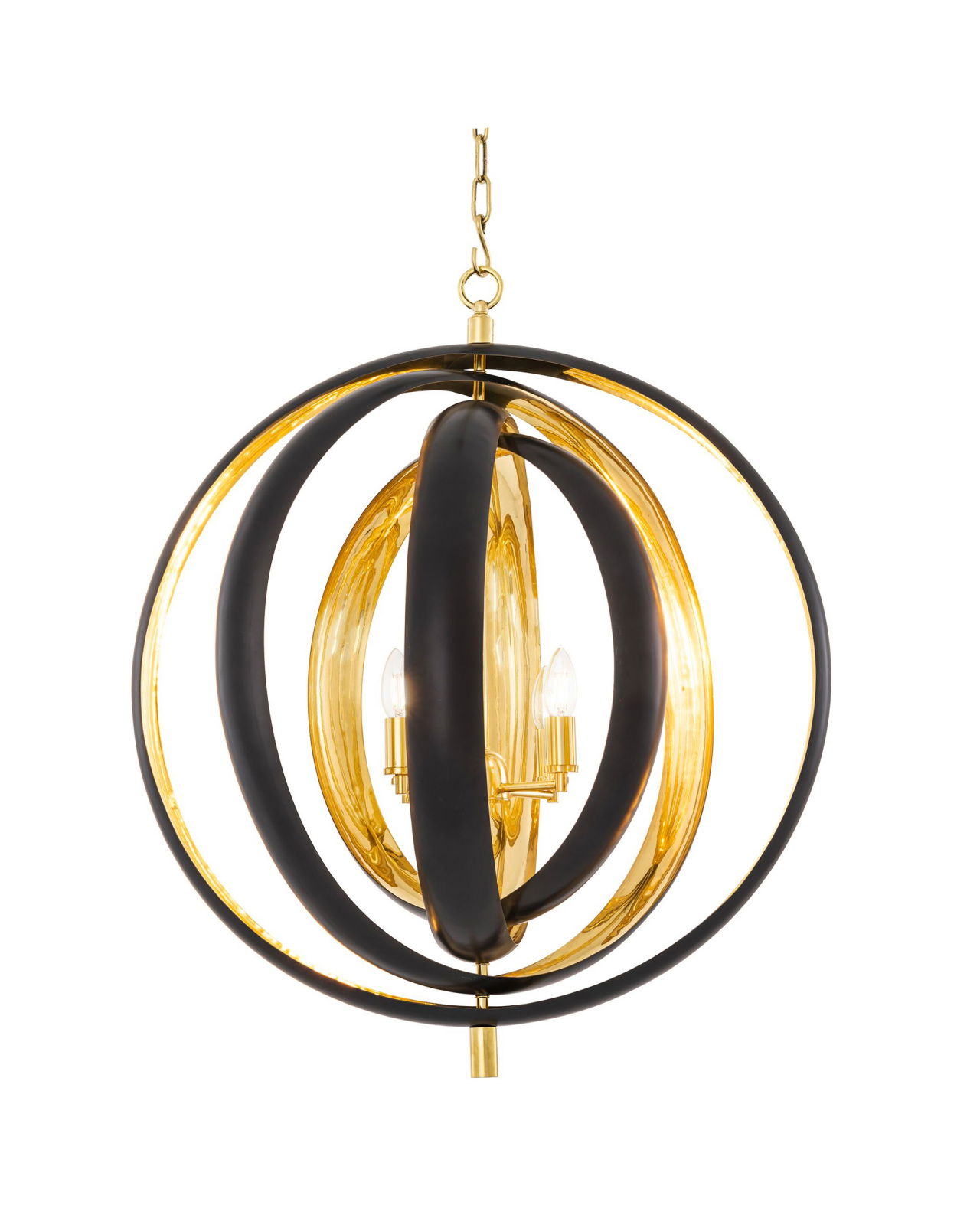 Riley loftlampe messing