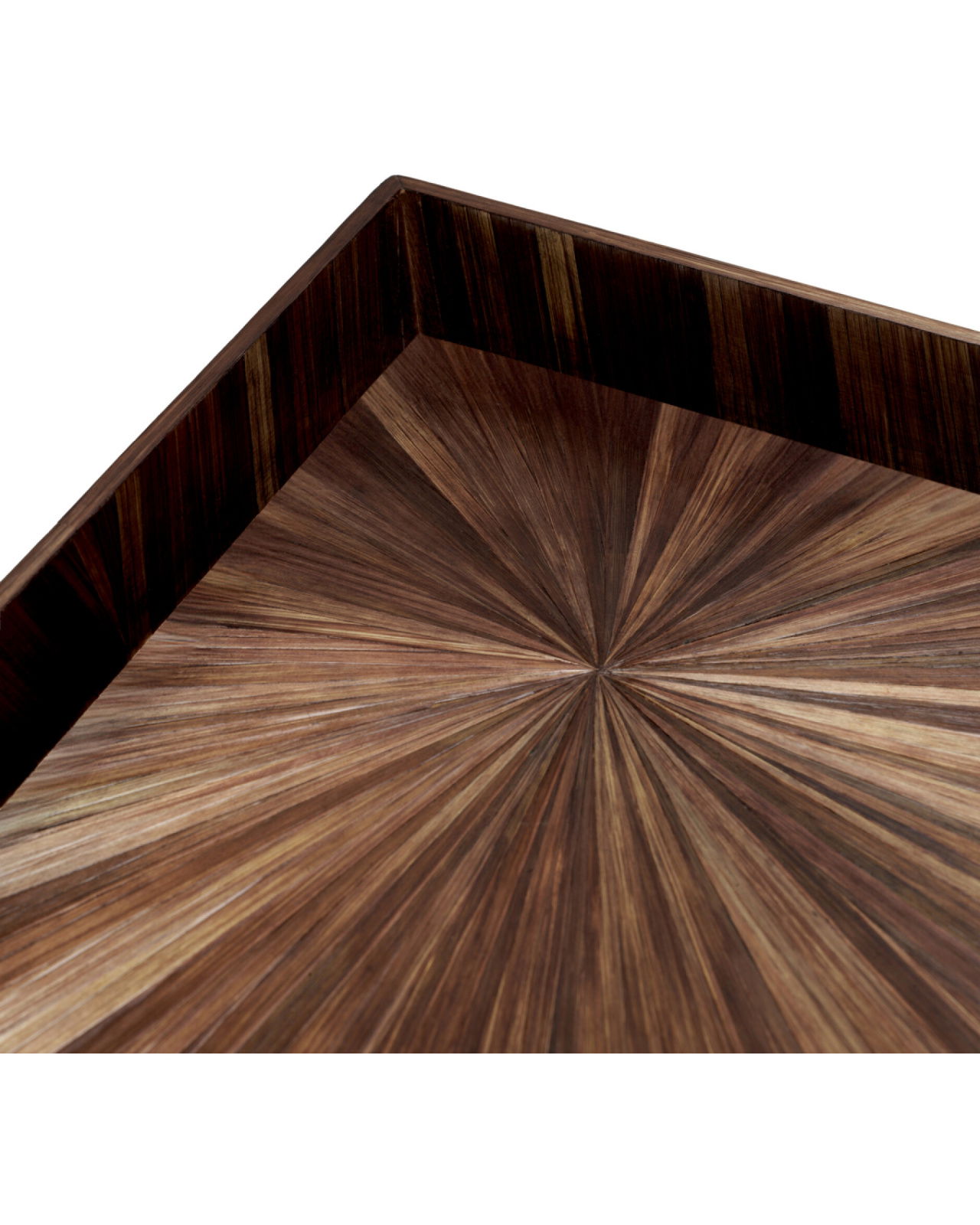 Harvard skrivbordsbricka marquetry brun L