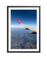 Flying into Melbourne Black / XXL