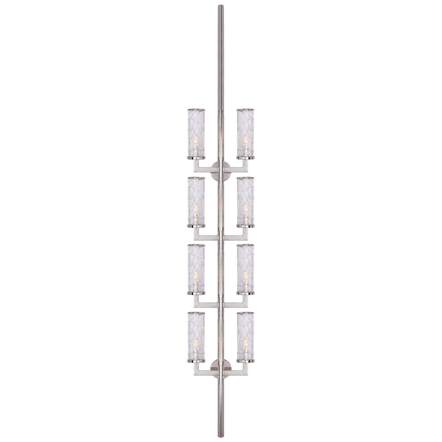 Liaison Statement Sconce Polished Nickel