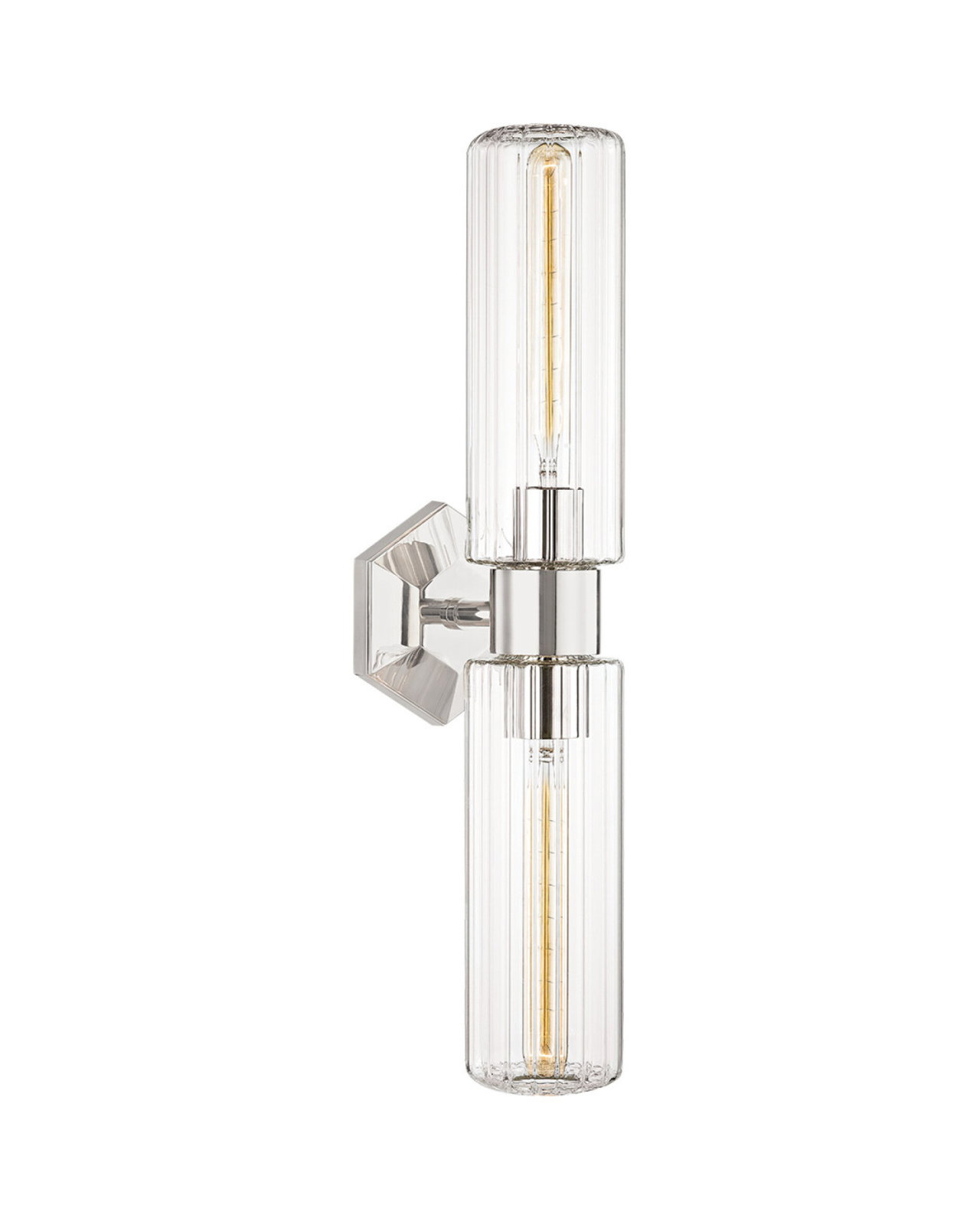 Roebling Wall Sconce Polished Nickel