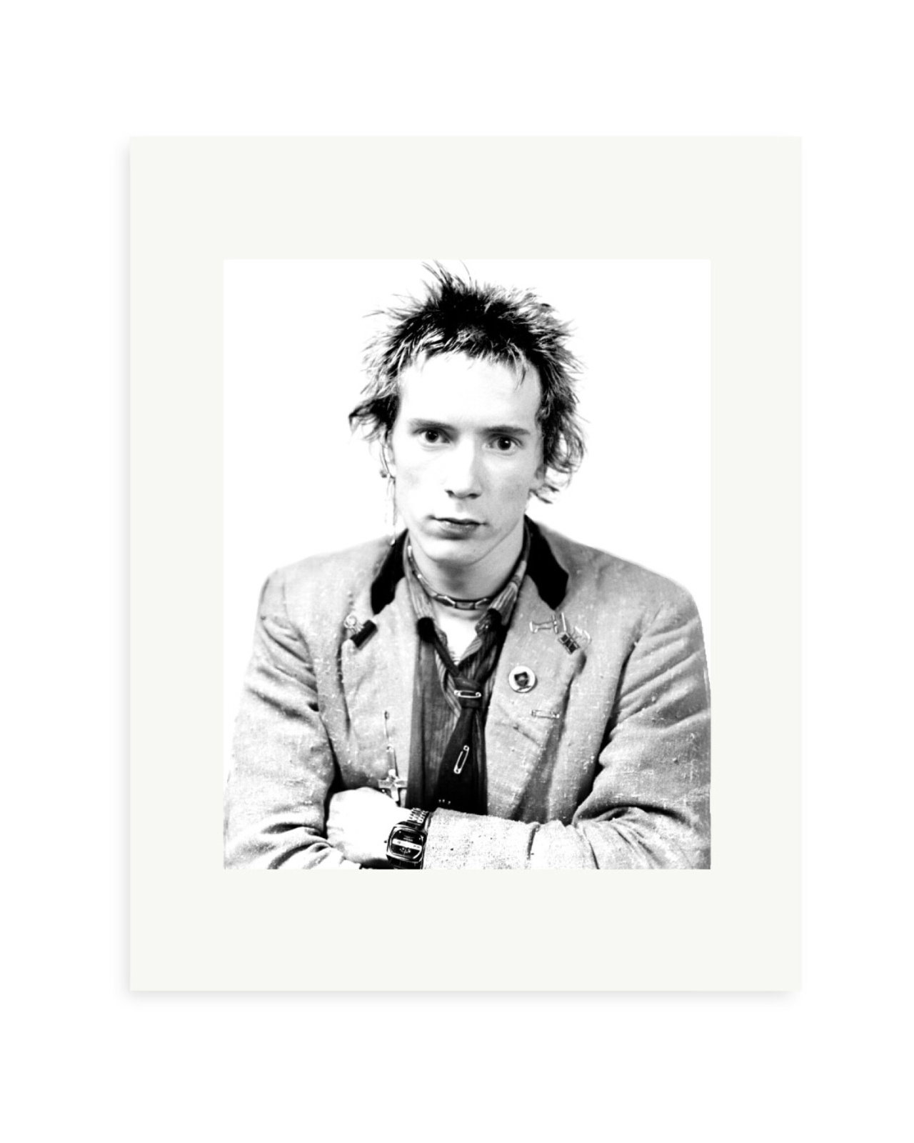 Johnny Rotten in Holland Print Only / Small