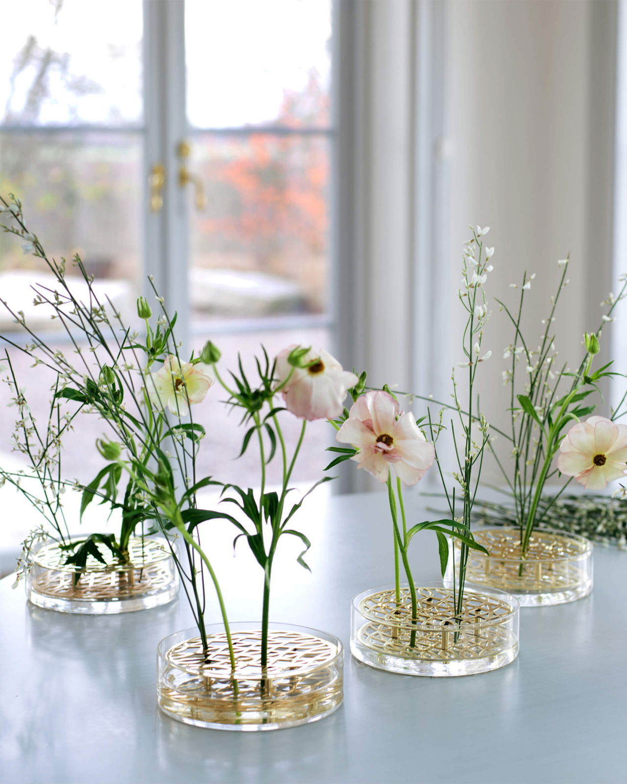 Äng Pond vas mässing