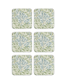 Morris &amp; Co glassunderlag Willow Bough 6-pakning