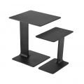 Side Table Smart black finish set of 2