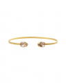 Petite Drop Bracelet Light silk