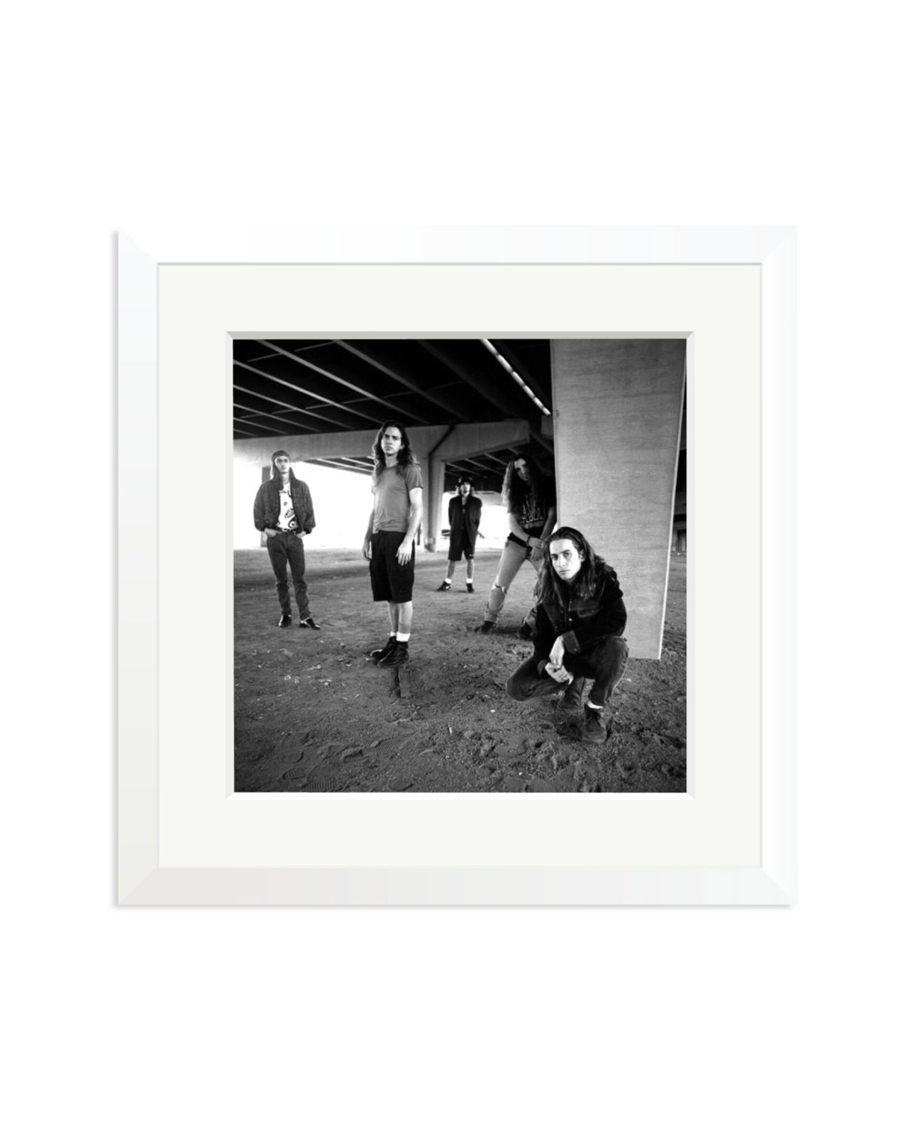 Pearl Jam in 1991 White / Medium