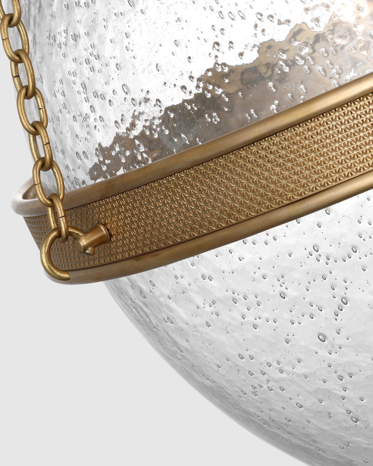 Reese 18" Globe Pendant Brass