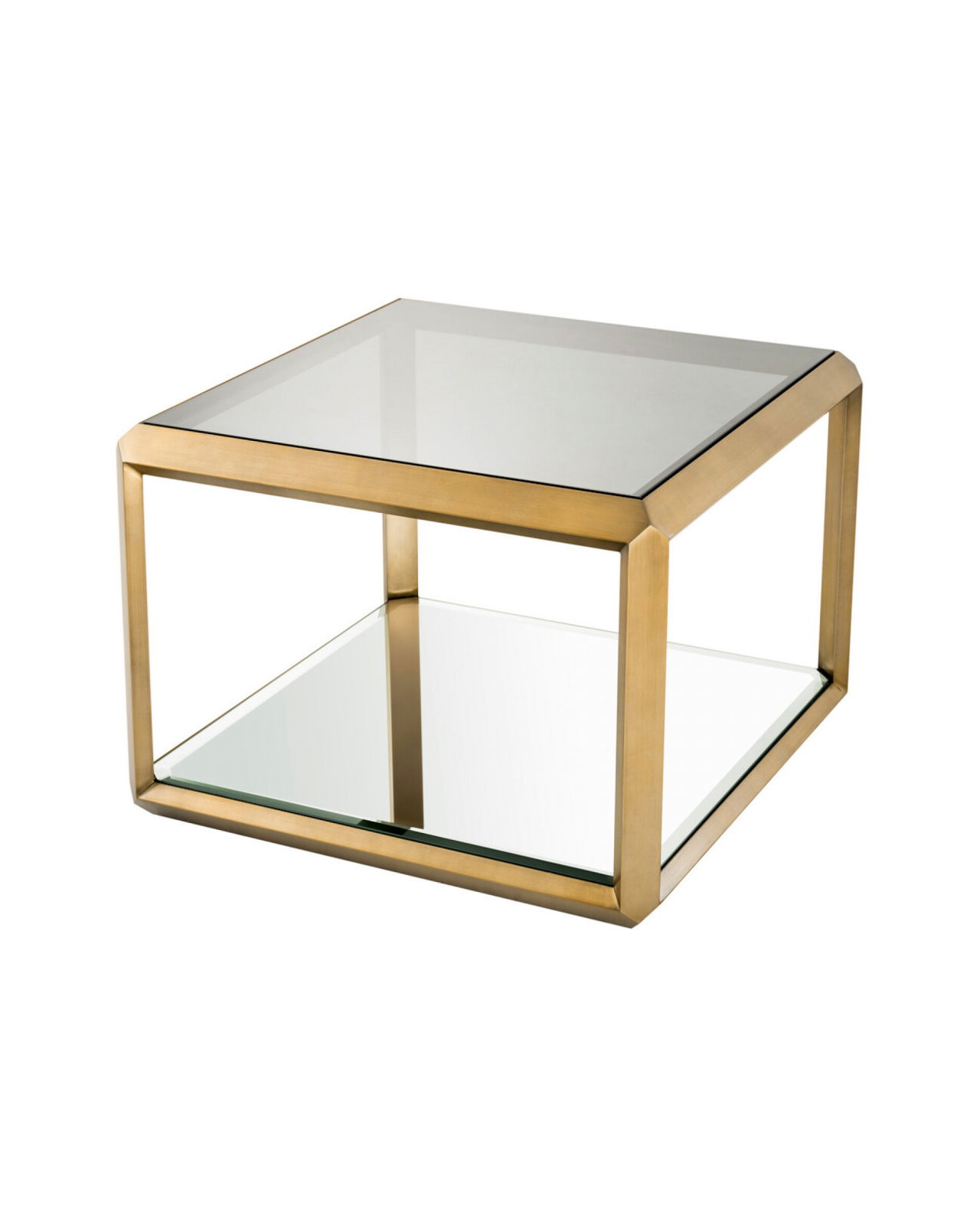 Callum bijzettafel messing