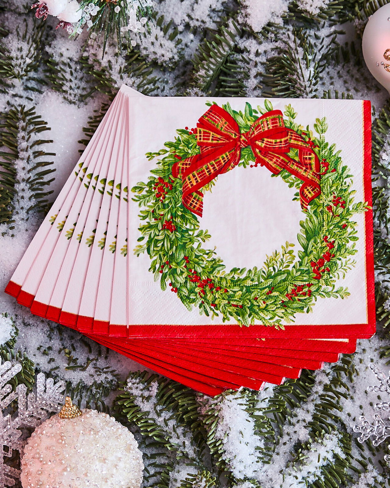 Bärkrans julservetter 20-pack