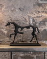 Cavallo Horse Decoration Black