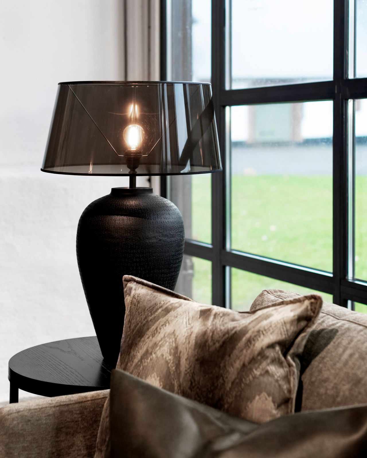 Classic Lampshade Smoke OUTLET