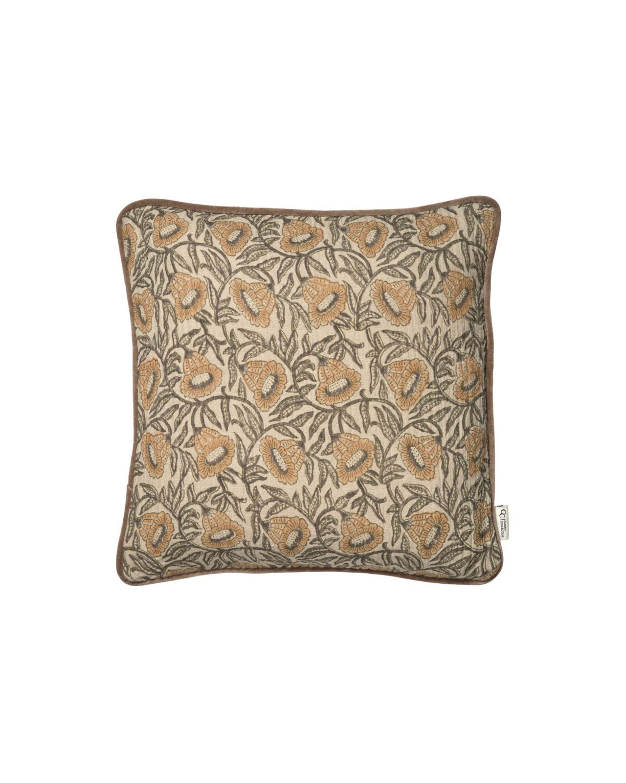 Kussenhoes Bell geel