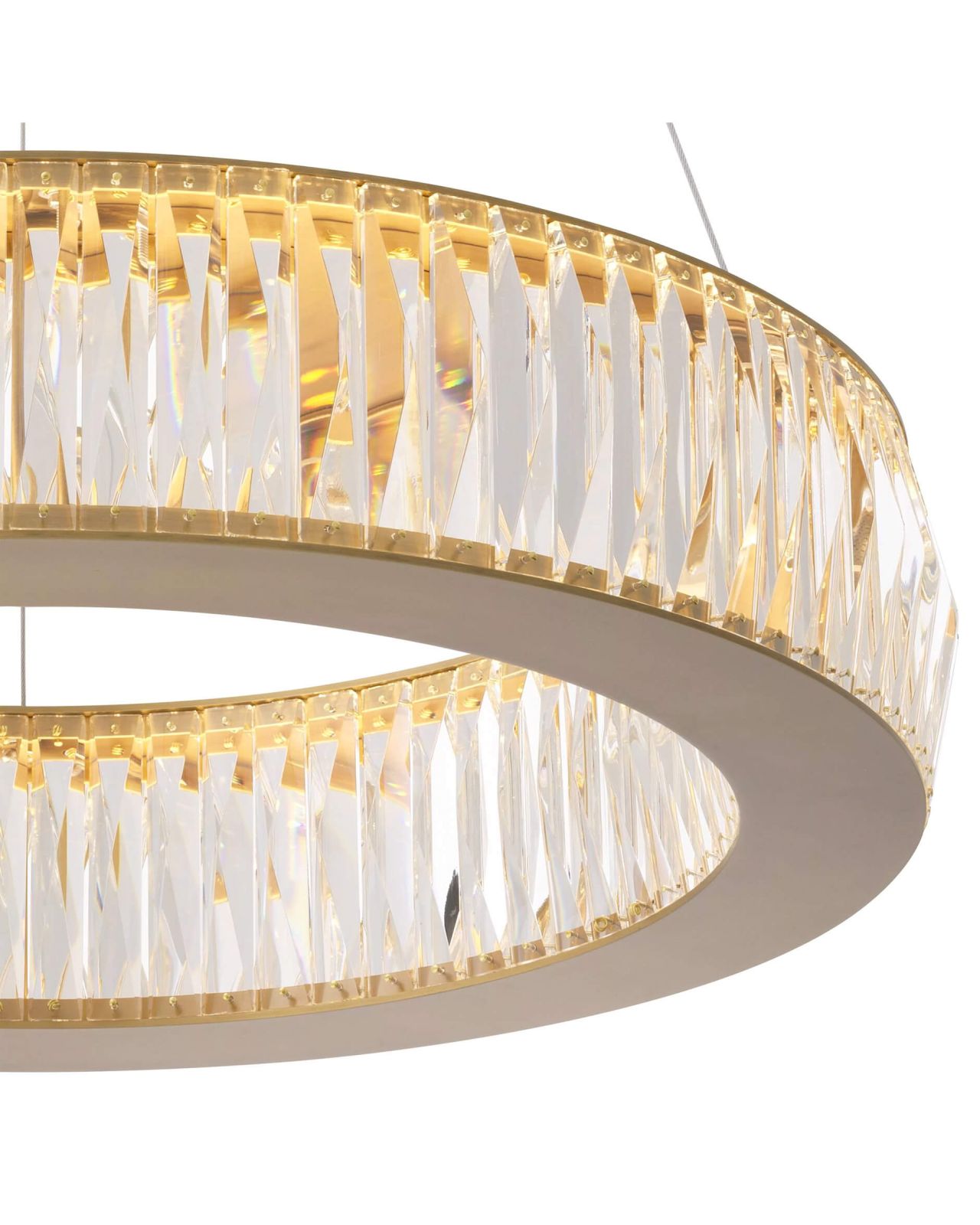 Vancouver taklampa antik mässing