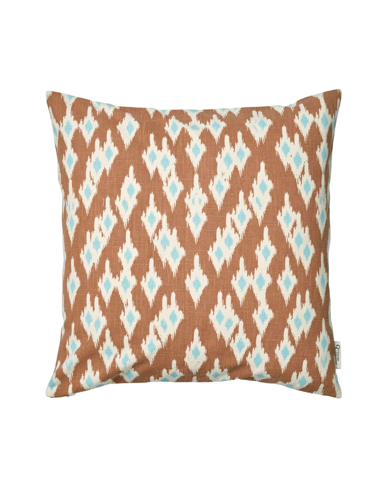 Ikat Diamond Cushion Cover mocha